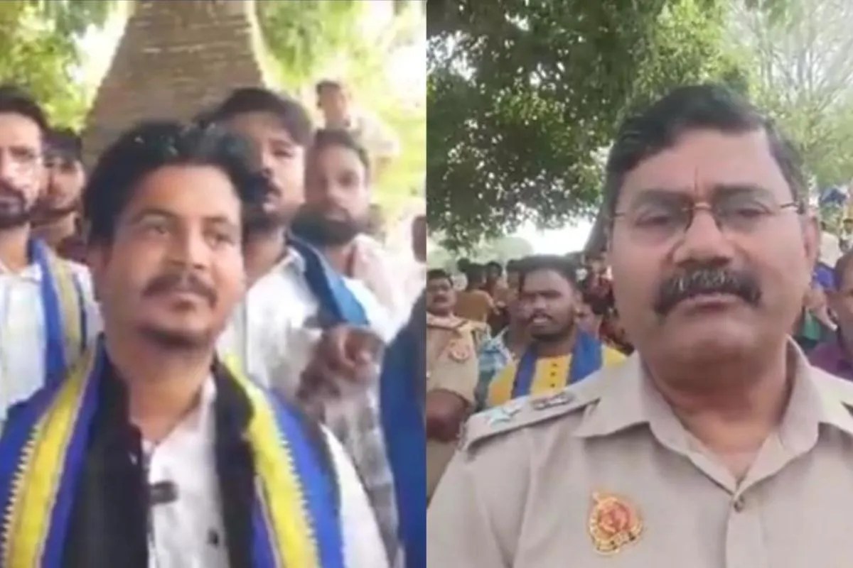 झांसी में अंबेडकर प्रतिमा को तोड़ने से लोगों में आक्रोश, स्थापित होगी नई प्रतिमा, गिरफ्तारी की मांग