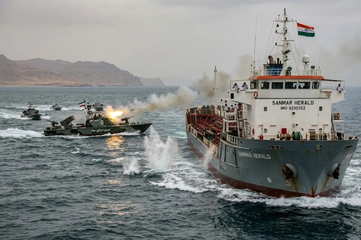 ‘जब इजाजत दी तो फायरिंग क्यों?’ होर्मुज में भारतीय टैंकर और ईरानी नेवी की रेडियो बातचीत लीक, खौफनाक था वो मंजर