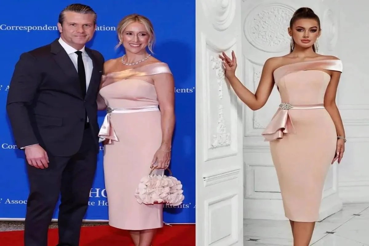 अमेरिकी रक्षा मंत्री की पत्नी ने पहनी ऐसी ड्रेस, देखते ही देखते इंटरनेट पर फोटो हुआ वायरल