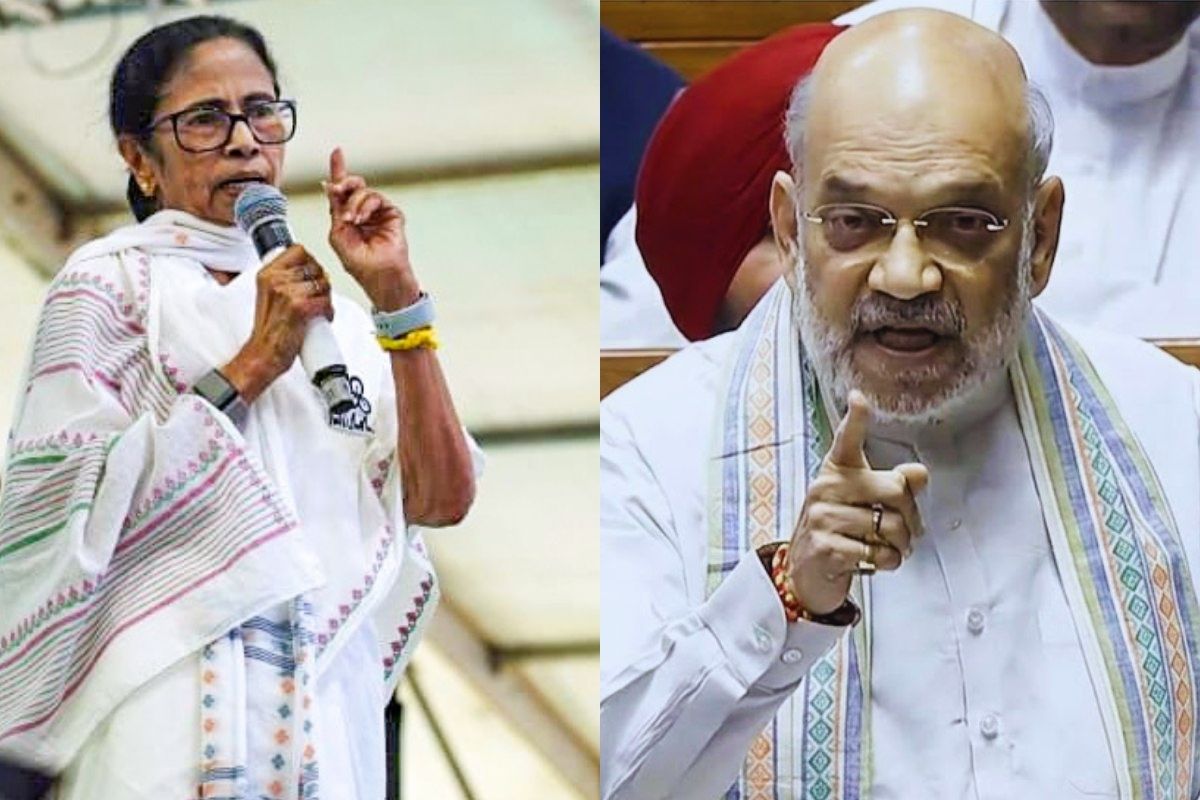 बंगाल चुनाव 2026: ‘गोली का जवाब-गोले से देंगे’, अमित शाह के बयान पर ममता बनर्जी का तीखा पलटवार