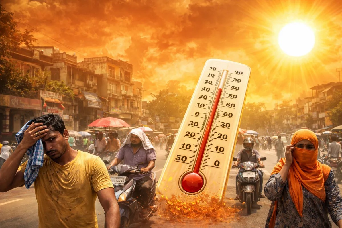 Weather News:‘हीट अलर्ट’ पर बांदा, अप्रैल में 44°C तक पहुंचेगा पारा, झुलसाएगी लू