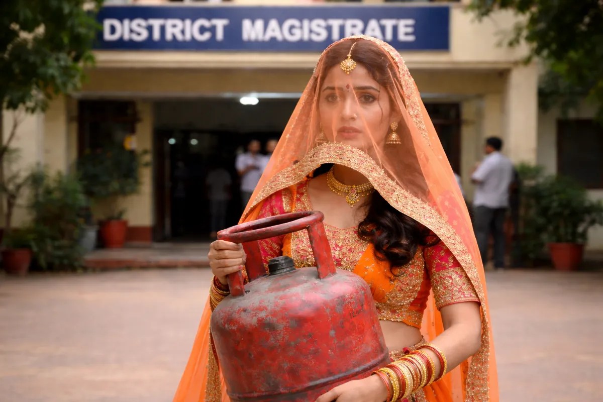 Jalaun News: शादी के मंडप से पहले सिलेंडर की जंग,दुल्हन पहुंची डीएम दरबार