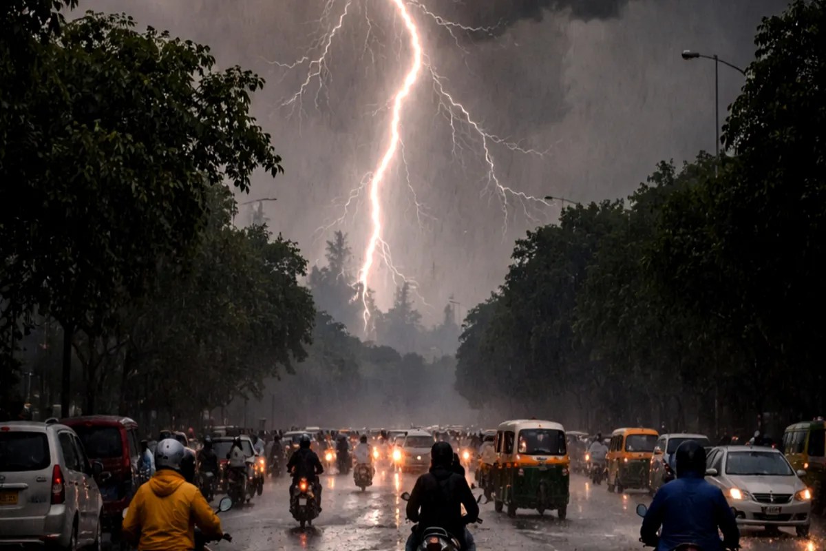 UP Weather Alert: Kanpur सहित कई जिलों में आंधी-बारिश और बिजली गिरने का खतरा, IMD ने जारी किया अलर्ट