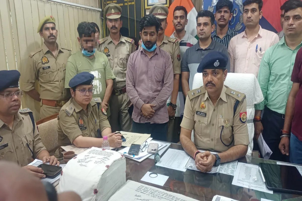 Kanpur News:130 करोड़ की साइबर ठगी का खुलासा, म्यूल अकाउंट से खेल करने वाले दो आरोपी गिरफ्तार