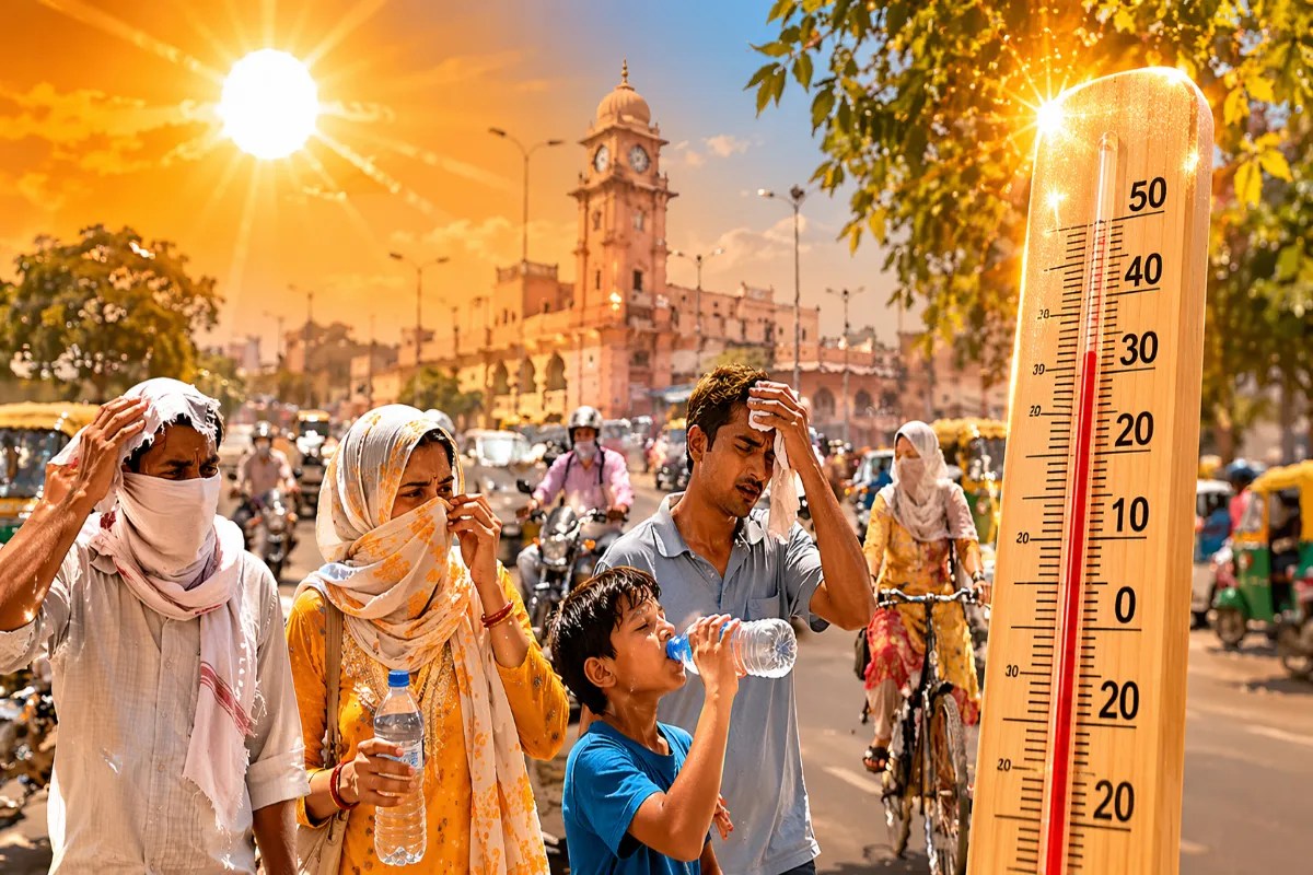 UP Weather Update: बांदा बना सबसे गर्म जिला, 46.6°C के साथ लू का कहर तेज