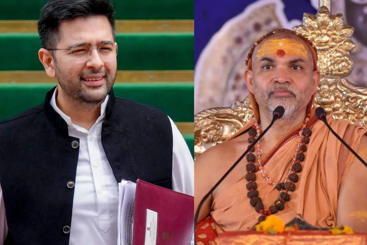 राघव चड्ढा को पद से हटाने पर शंकराचार्य अविमुक्तेश्वरानंद का तीखा रिएक्शन, नेता को बताया देश का एसेट