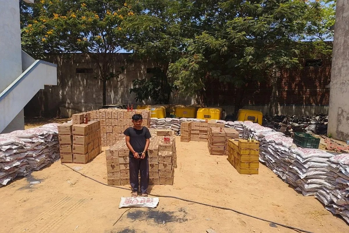 video News: रामोल से एक करोड़ की शराब जब्त, एक को पकड़ा