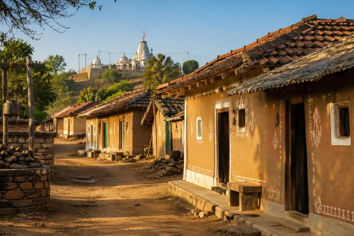 Rajasthan Unique Village: राजस्थान के इस गांव में नही एक भी पक्का मकान, करोड़पति भी रहते हैं कच्चे घरों में