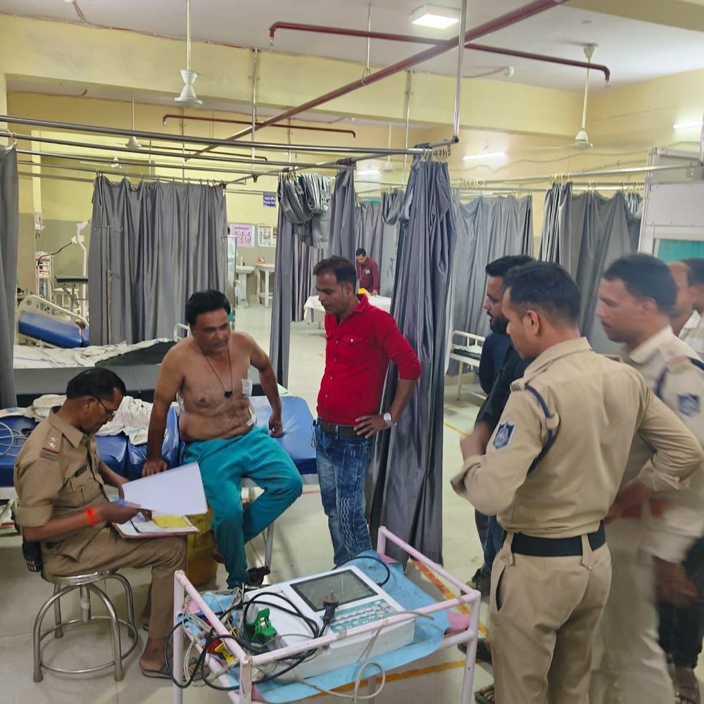 गाली-गलौज करने से रोका तो युवक काे मारा चाकू:शाजापुर के महुपुरा में दो पर केस; घायल जिला अस्पताल में भर्ती, आरोपी फरार