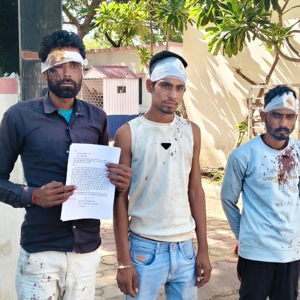 शिवपुरी में रास्ते में रोककर परिवार पर हमला:आरोप- बेरहमी से पिटाई की, पुलिस ने नहीं की सुनवाई; एसपी से लगाई गुहार