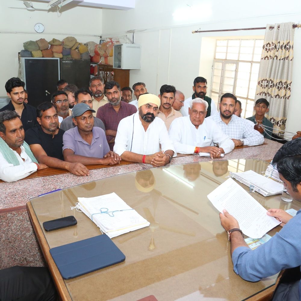 एनएच-954 भूमि अधिग्रहण पर किसानों की आपत्ति:मार्ग बदलने की मांग, बोले- जमीन गई तो आजीविका खत्म होगी