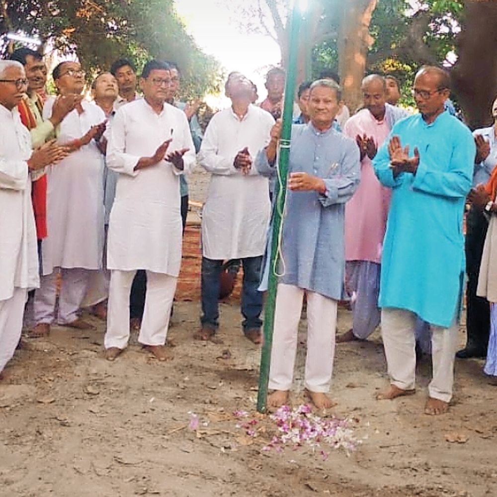शिक्षा के प्रसार, सांस्कृतिक संरक्षण तथा थरूहट महाविद्यालय की स्थापना पर चर्चा