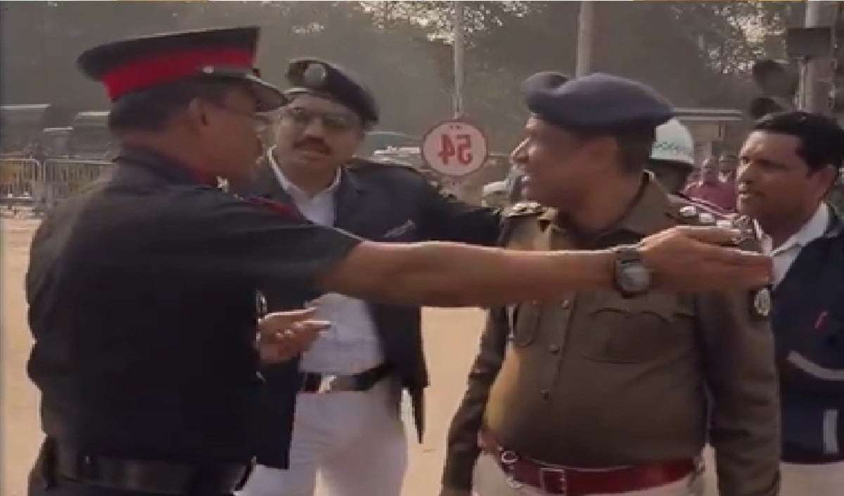 आर्मी ब्रिगेडियर को बीच सड़क बंगाल में पुलिस ने रोका, फिर जो हुआ..
