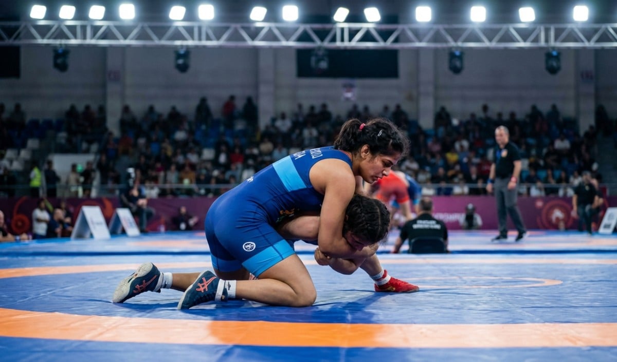 Asian Wrestling Championship: मीनाक्षी की फाइनल में धमाकेदार एंट्री, गोल्ड पर नज़रें, हंसिका-नेहा ने जीता कांस्य