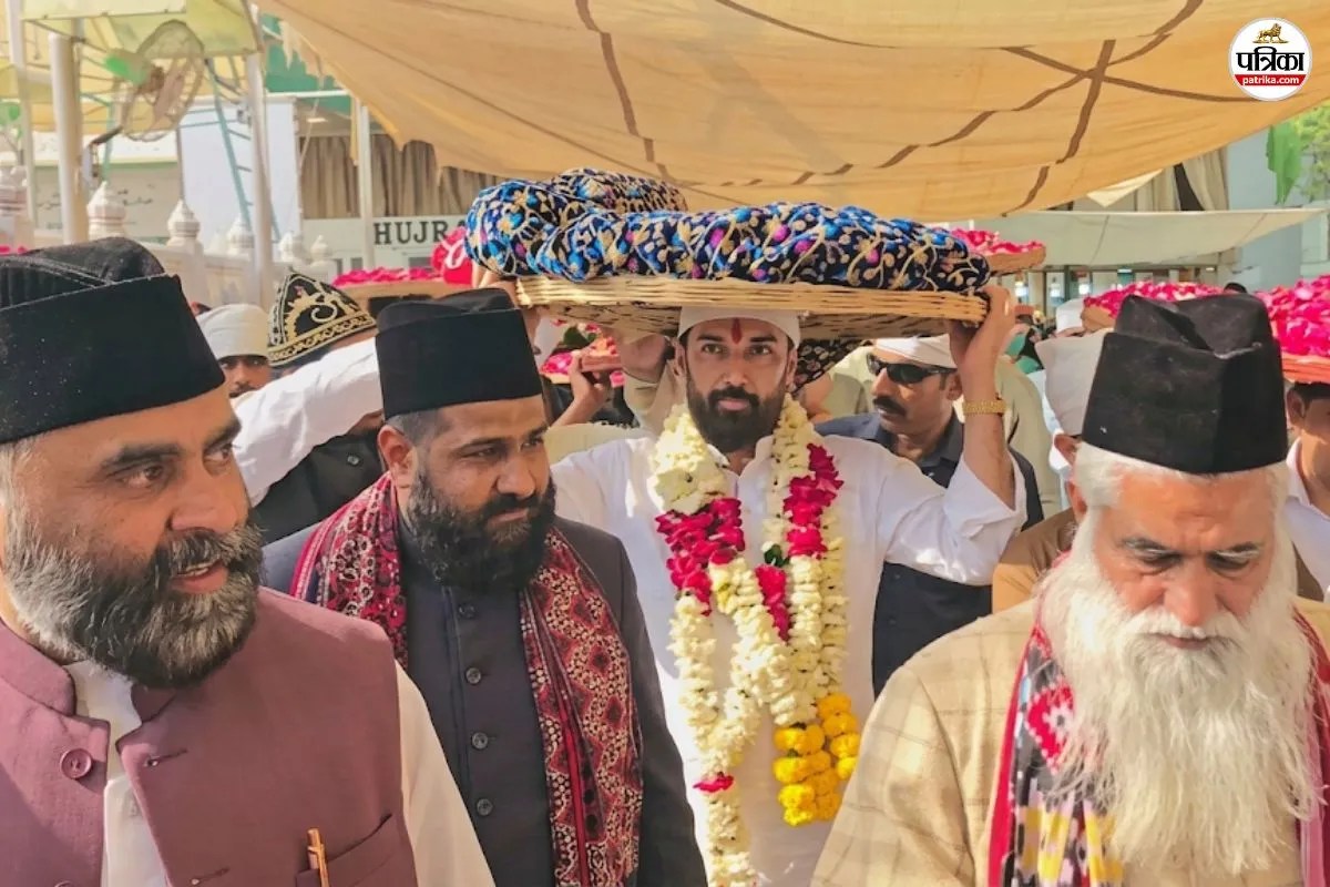 चिराग पासवान परिवार समेत पहुंचे अजमेर शरीफ : बोले- 4 मई को 5 राज्यों में बन रही बीजेपी सरकार