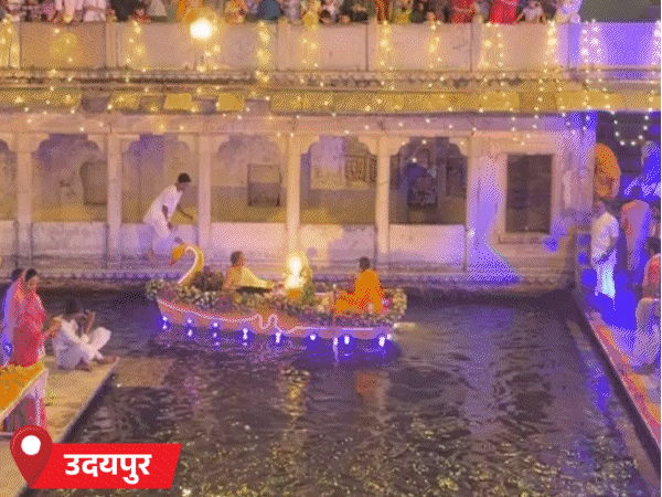 जैसलमेर में गर्मी का रिकॉर्ड, उदयपुर में जगन्नाथजी का नौका-विहार:जयपुर में सड़कों पर पानी की बौछार; आज कई जिलों में आंधी-बारिश का अलर्ट