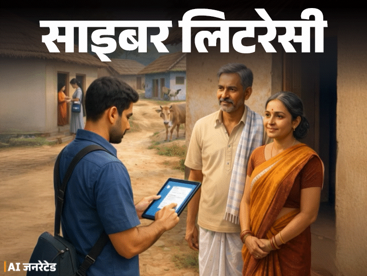 साइबर लिटरेसी- जनगणना के नाम पर हो सकता है स्कैम:जानें सही प्रक्रिया, अगर कोई ये 11 सवाल पूछे तो वो फ्रॉड है, 9 गलतियां न करें