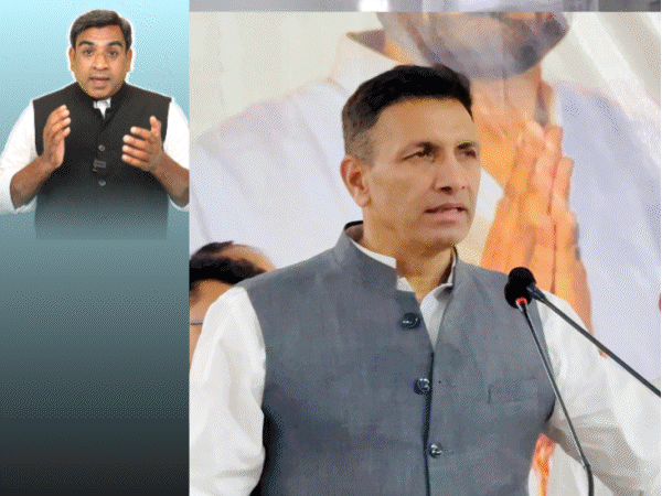 रियलिटी चेक में जीतू पटवारी फेल, भरी सभा में फजीहत:छींक आई और कट गई पंडोखर सरकार की चोटी; सज्जन वर्मा का छलका दर्द