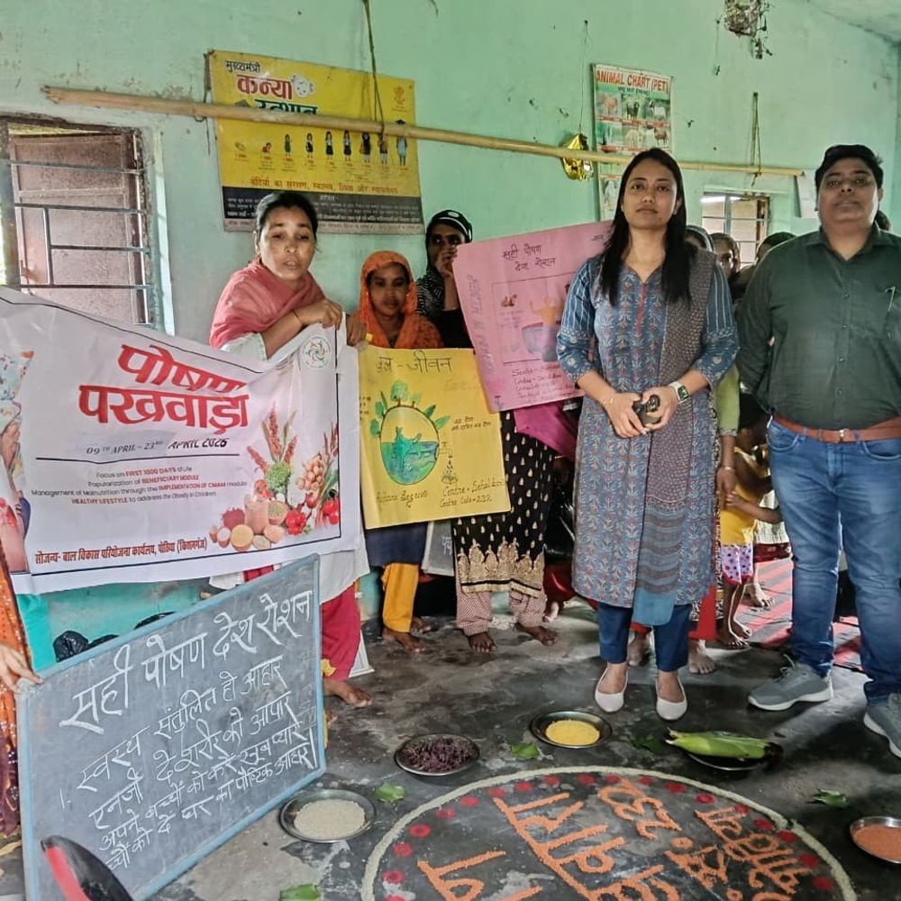 आंगनवाड़ी केंद्रों में लापरवाही पर कार्रवाई:किशनगंज में THR वितरण का निरीक्षण, पोषण पखवाड़ा कार्यक्रम भी आयोजित