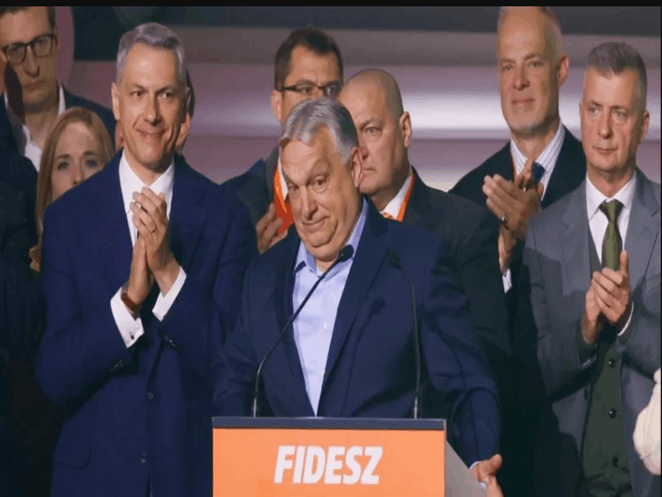 ट्रम्प-पुतिन के समर्थन के बावजूद हंगरी में चुनाव हारे ऑर्बन:16 साल बाद सत्ता से बाहर, पुराने साथी पीटर मग्यार भारी बहुमत से जीते