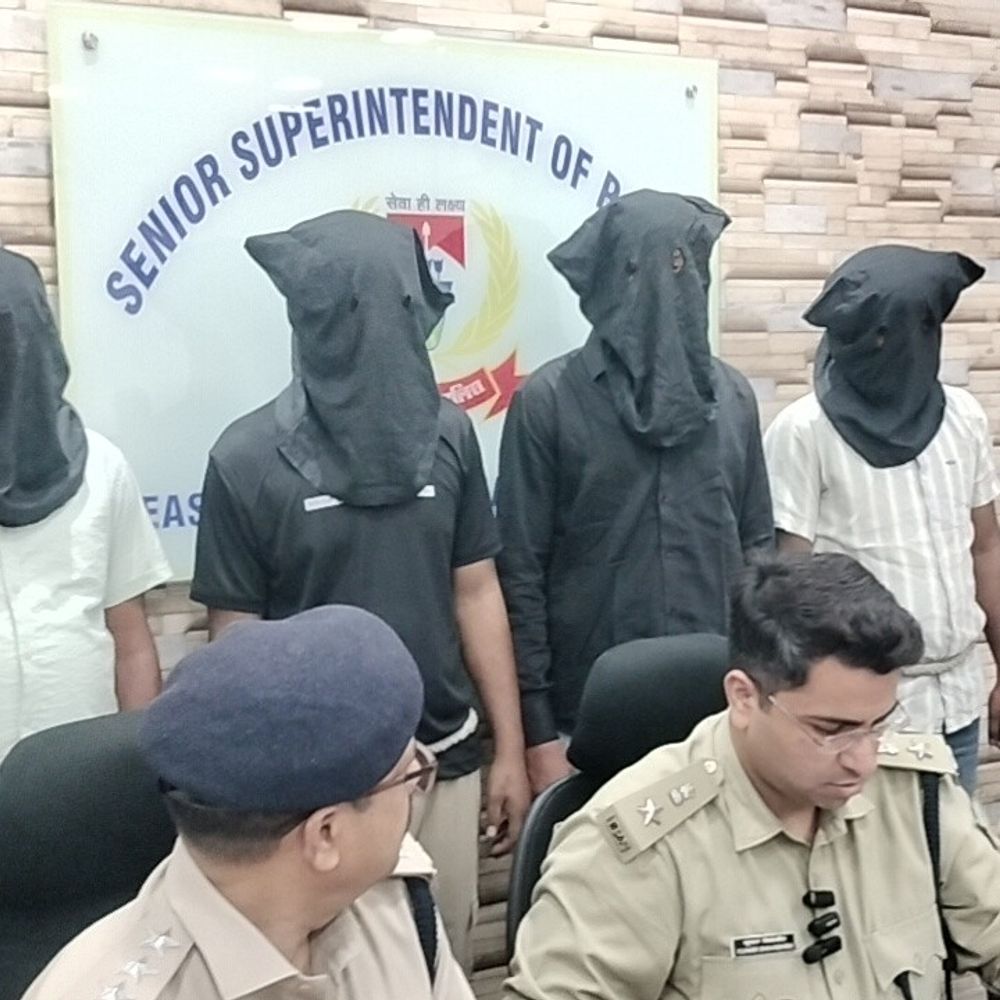 जमशेदपुर में बड़ी वारदात टली, चार अपराधी गिरफ्तार:परसुडीह में डकैती की साजिश रचते पकड़े गए, हथियार भी बरामद