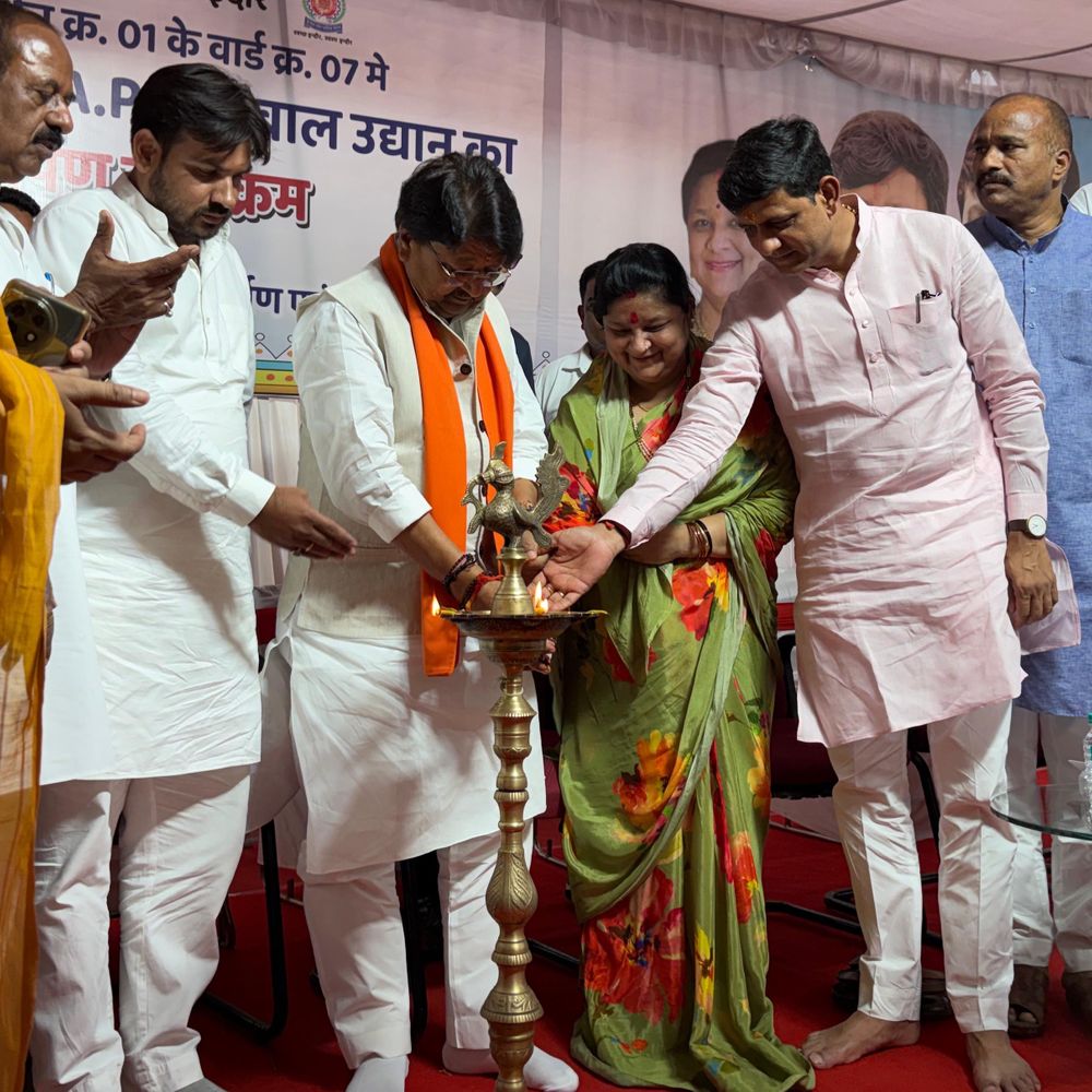 इंदौर में 10 करोड़ के कार्यों का भूमिपूजन:विधानसभा 1 के वार्ड 7 को मिली सौगात, मंत्री कैलाश विजयवर्गीय बोले- इंदौर ने विकास के नए आयाम छुए