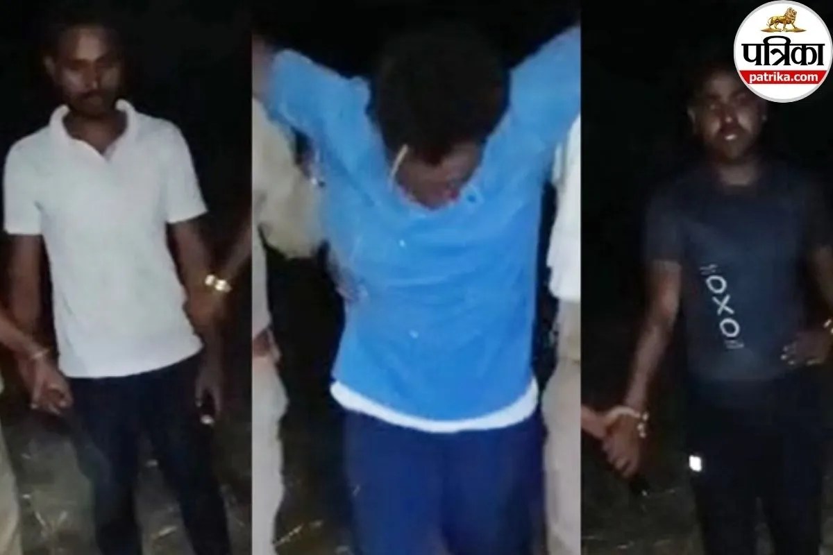 पुलिस से भिड़े गौ-तस्कर पिता-बेटे, मुठभेड़ में बाप के पैर में लगी गोली, दरोगा भी घायल, पुलिस ने तीनों को दबोचा