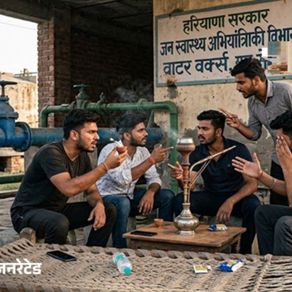 गोहाना में हुक्का भरने को लेकर विवाद:युवक के सिर पर डंडे से वार; लहूलुहान हालत में पहुंचाया अस्पताल, केस दर्ज