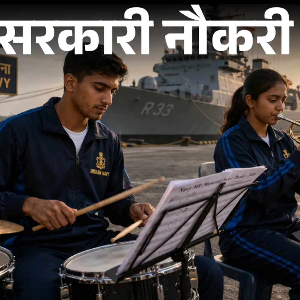 आज की सरकारी नौकरी:अग्निवीर MR म्यूजिशियन का नोटिफिकेशन जारी; ICAI ने 108 पदों पर निकाली भर्ती, GSSSB में स्टाफ नर्स की 90 वैकेंसी