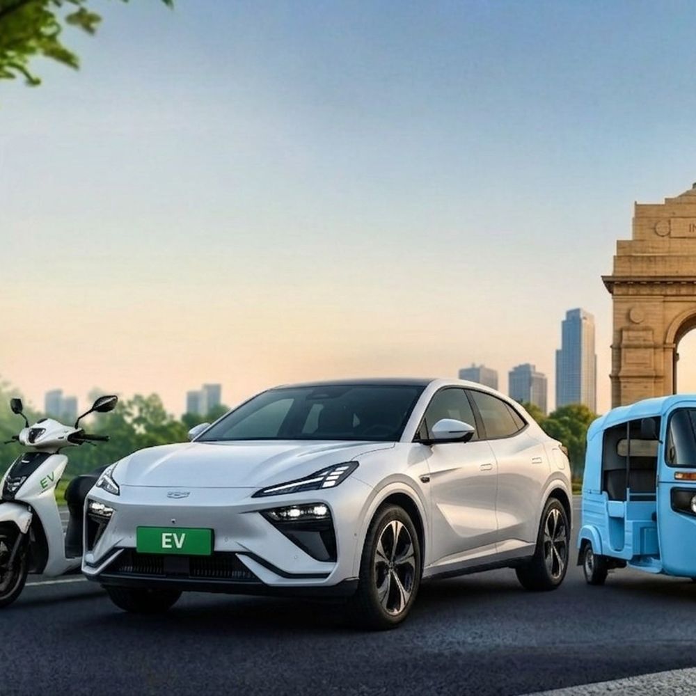 दिल्ली में EV खरीदने पर ₹1 लाख तक की सब्सिडी:2028 से नहीं बिकेंगे पेट्रोल टू-व्हीलर, ₹30 लाख तक की इलेक्ट्रिक कार पर रजिस्ट्रेशन फ्री