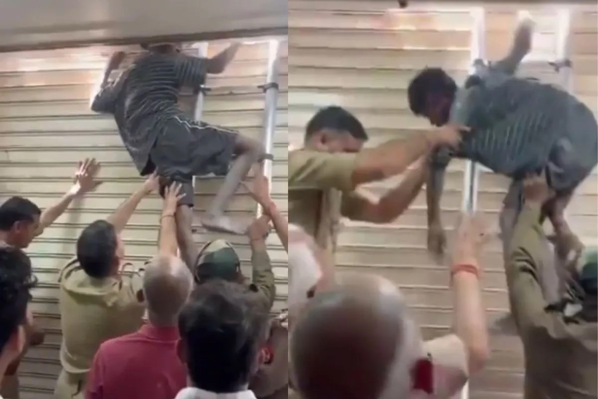 Ghaziabad : क्लीनिक में चोरी करने घुसा चोर ‘फांसी’ के फंदे की तरह शटर में फंसा, 6 घंटे तक तड़पता रहा