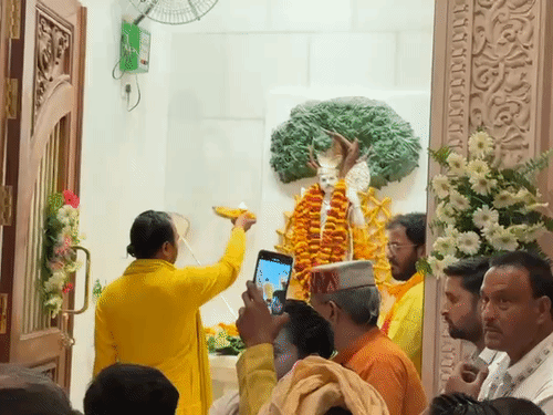 राममंदिर मे निषादराज जयंती मनाई गई:न्यासी डॉ. अनिल मिश्र ने कार्यक्रम को सम्बोधित किया