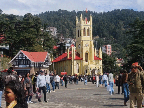 हिमाचल में आज-कल बारिश के आसार:4 जिलों में येलो अलर्ट, बीते 24 घंटे में तापमान में भारी गिरावट, 21 अप्रैल से खिलेगी धूप