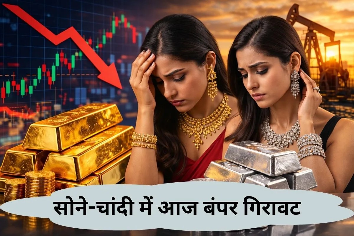 Gold Silver Price Today: सीजफायर फेल होने से सोने में आज जबरदस्त गिरावट, उधर हजारों रुपये सस्ती हो गई चांदी, जानिए ताजा भाव