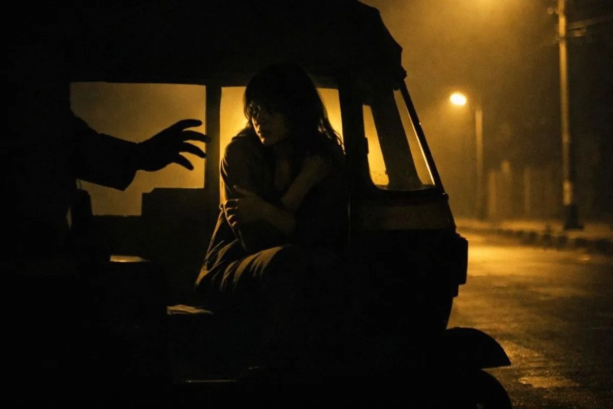 चलते ऑटो में बाल पकड़कर खींचे, थप्पड़ मारे, गाली-गलौज का विरोध करने पर महिला को धमकी