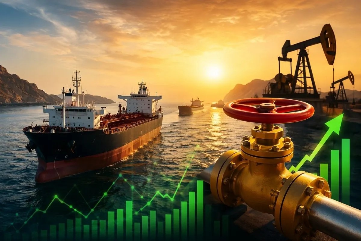 Share Market में सोमवार को तूफानी तेजी की उम्मीद, होर्मुज खुलने से ग्लोबल मार्केट में आई शानदार तेजी, क्रूड ऑयल 12% गिरा