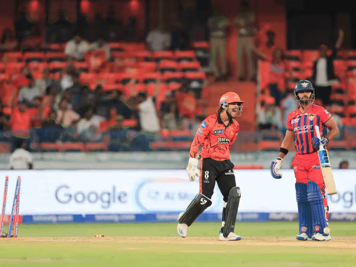 पंत ने दो बार एक हाथ से कैच लपका:क्लासन ने जीवनदान के बाद 4 चौके लगाए, सिद्धार्थ के डाइविंग कैच से अभिषेक आउट; मोमेंट्स-रिकॉर्ड्स