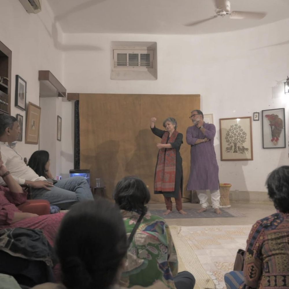 लखनऊ बायोस्कोप में ‘अड्डेबाज़ी’ पंचतंत्र का आयोजन:वेलेंटीना बोली- भारत में कहानियों का भंडार, जीवन को शिक्षित करने के लिए सुनना जरूरी