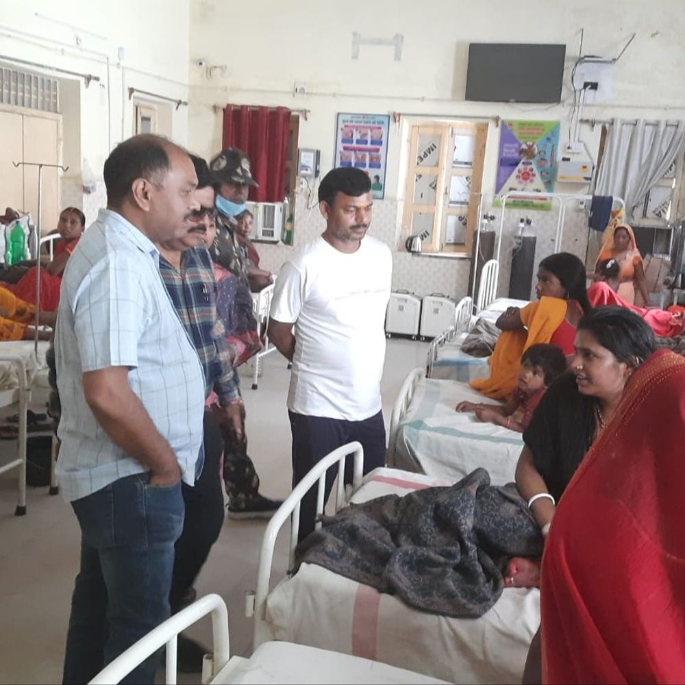 औरंगाबाद में हीट वेव से बचाव की तैयारी:सदर अस्पताल में 35 बेड का विशेष वार्ड, उपाधीक्षक ने मरीजों से लिया फीडबैक