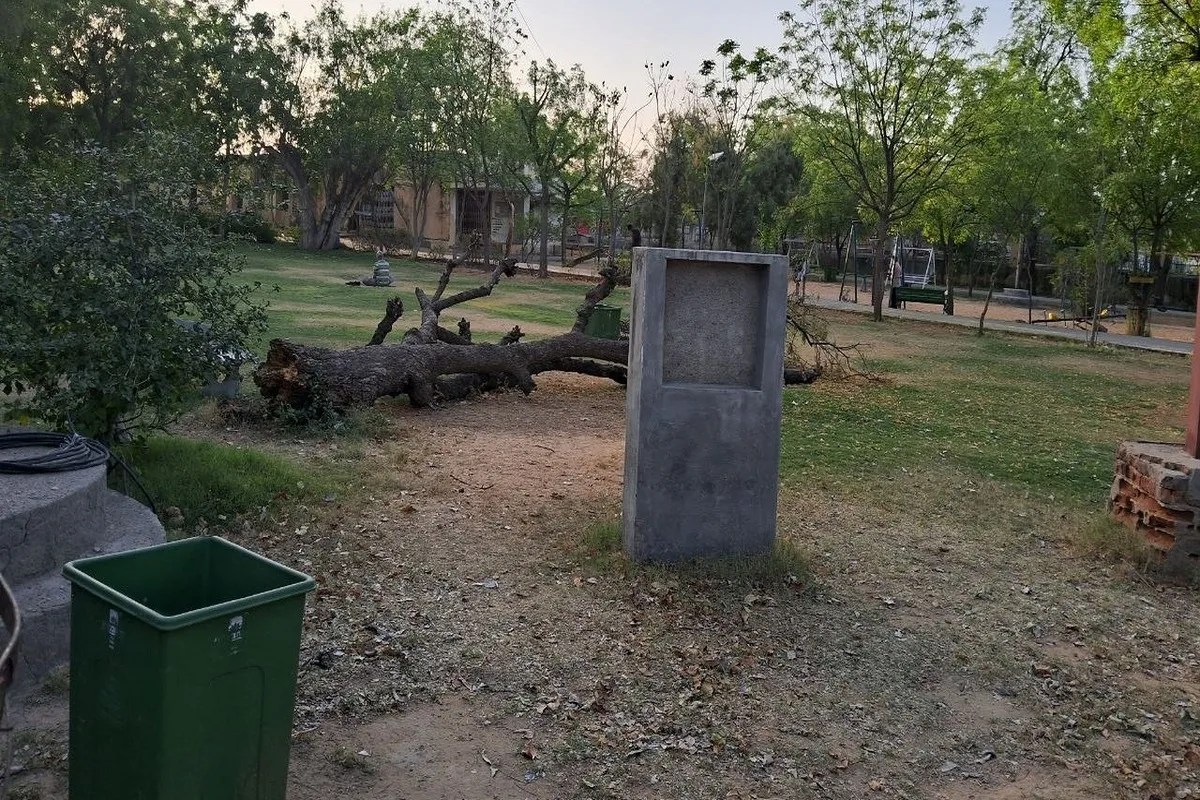 Churu News : बूंद-बूंद को तरसता चूरू का यह ऐतिहासिक पार्क, हरियाली हो रही खत्म