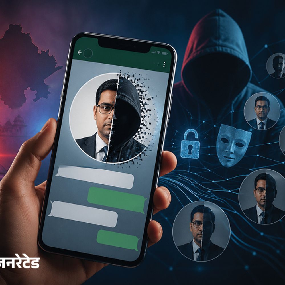 सावधान: ‘साहब’ की डीपी लगाकर ठगी:साइबर-अपराधी मैसेज तक सीमित नहीं, एआई का भी इस्तेमाल कर रहे; हाई-टेक इम्पर्सोनेशन फ्रॉड से सावधान रहने की चेतावनी