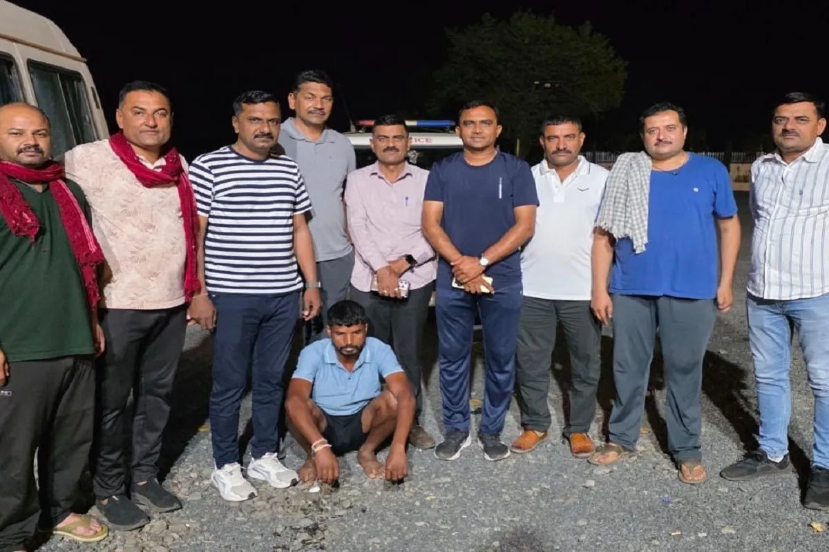 जामनगर में 8 लाख की लूट का 10 हजार का इनामी आरोपी गिरफ्तार