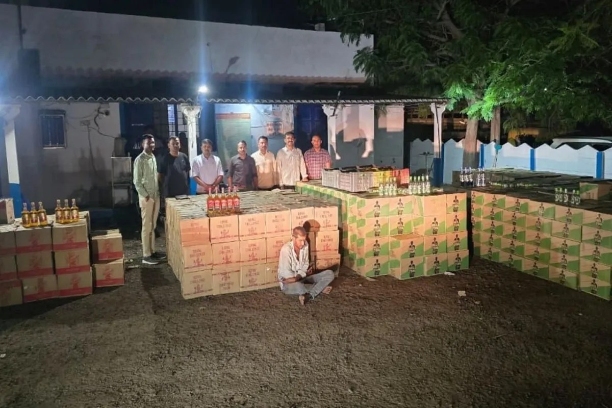 जामनगर हाईवे पर ट्रक से 1 करोड़ की शराब जब्त, चालक गिरफ्तार