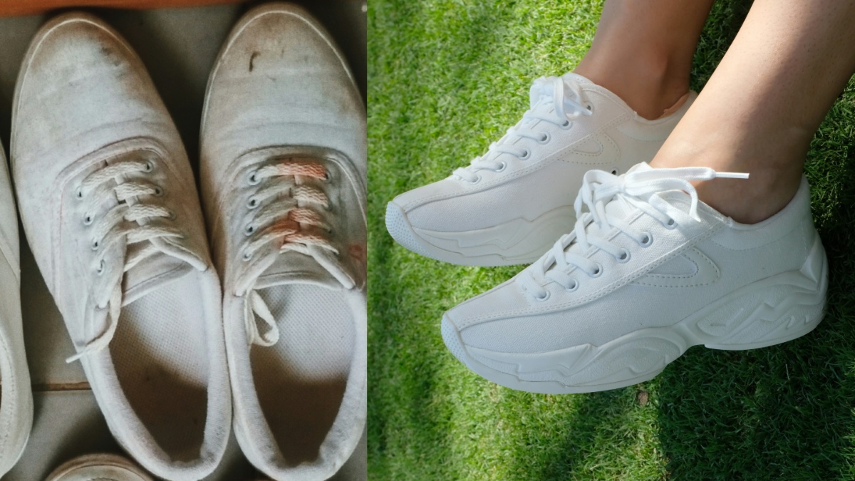 आपके भी सफेद जूते हो गए हैं मटमैले तो आजमाएं ये टिप्स, मिनटों में चमक जाएंगे