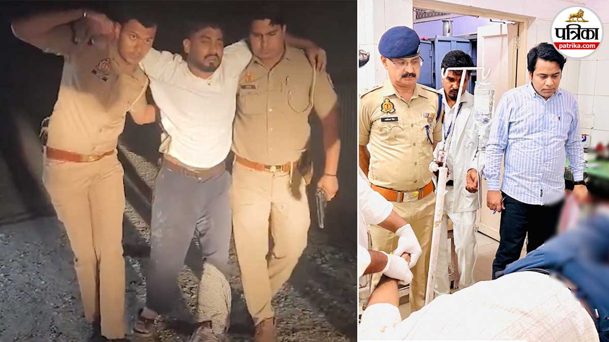 मुरादाबाद डबल मर्डर केस: पुलिस एनकाउंटर में आरोपी अरेस्ट, संपत्ति विवाद से जुड़ा था मामला