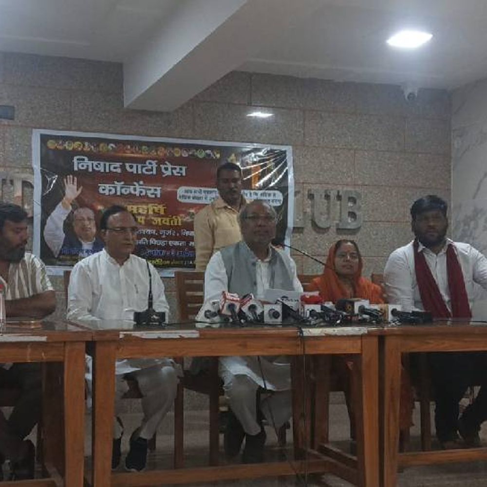 नोएडा में 5 अप्रैल को निषाद पार्टी का शक्ति प्रदर्शन:कश्यप-गुर्जर-निषाद समीकरण साधने की कोशिश, संजय निषाद ने आरक्षण, अधिकार और सम्मान को बनाया मुद्दा