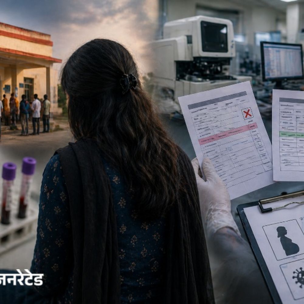 खांसी की जांच कराने आई अविवाहित को बताया प्रेग्नेंट:स्वस्थ युवक को हैपेटाइटिस का मरीज, गड़बड़ी या फ्री जांच का मॉडल फेल करने की कोशिश?