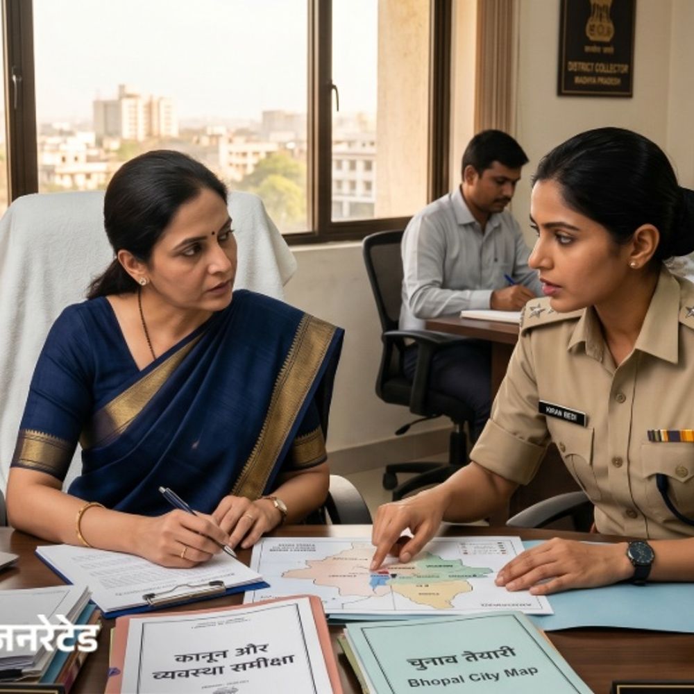 MP में 31% महिला कलेक्टर, दक्षिणी राज्यों में 39%:प्रशासन में भी महिलाओं को बड़ी जिम्मेदारियां देने में राज्य पीछे