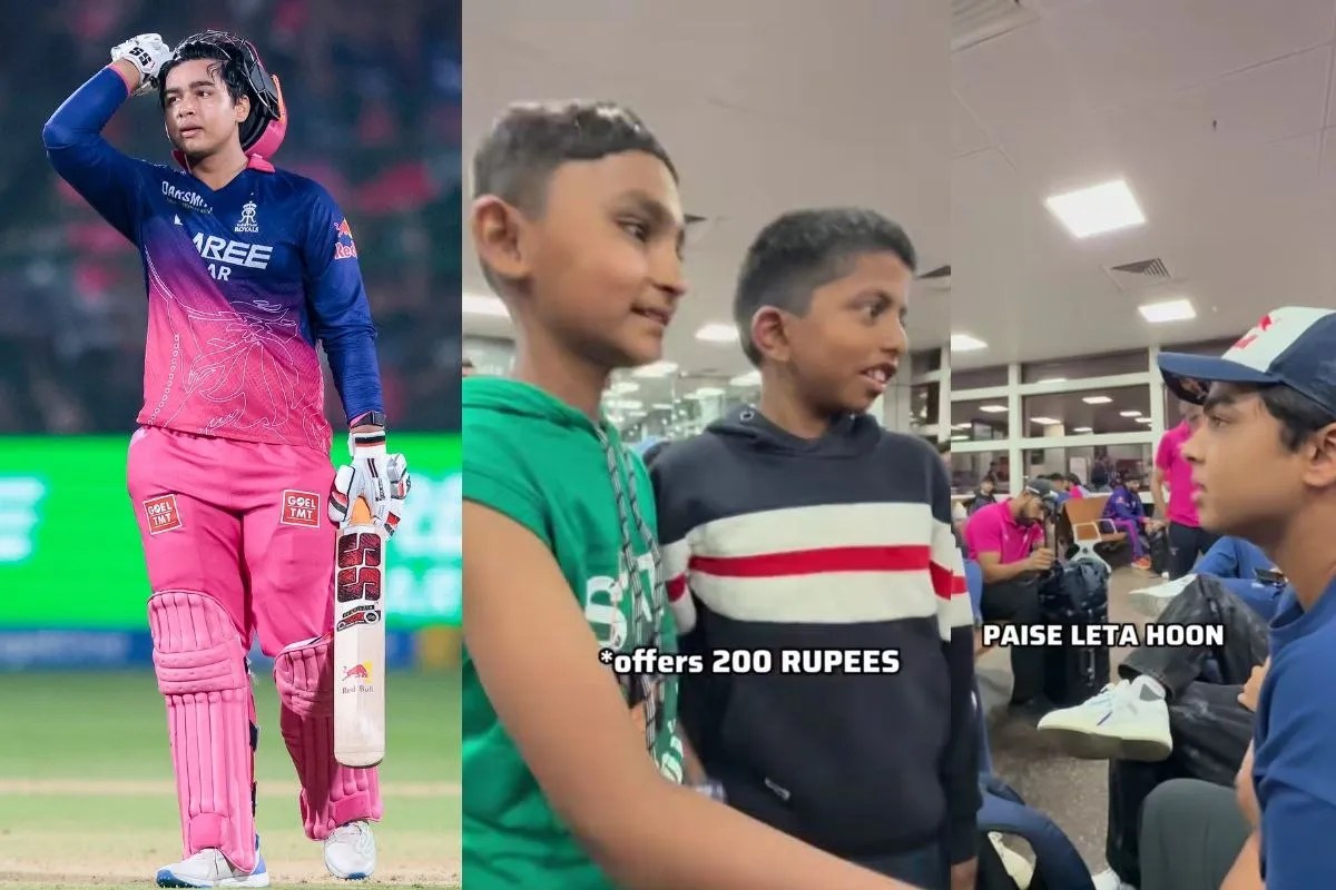 एक फोटो खिंचाने के 100 रुपए लेते हैं वैभव सूर्यवंशी! यकीन नहीं आता? देखें राजस्थान रॉयल्स का ये मस्ती भरा वीडियो