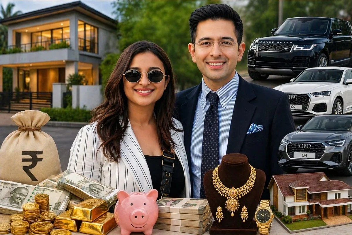 Raghav Chadha net worth: राघव चड्ढा की नेटवर्थ पत्नी परिणीति से 150 गुना कम, जानिए कितना है कैश और गाड़ियां